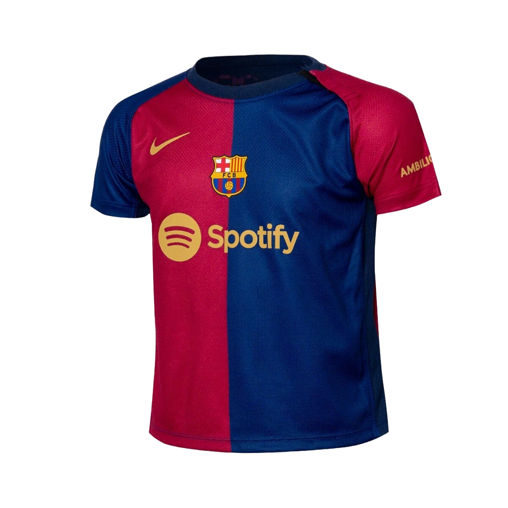 Conjunto Niño Barcelona Home 2024/25